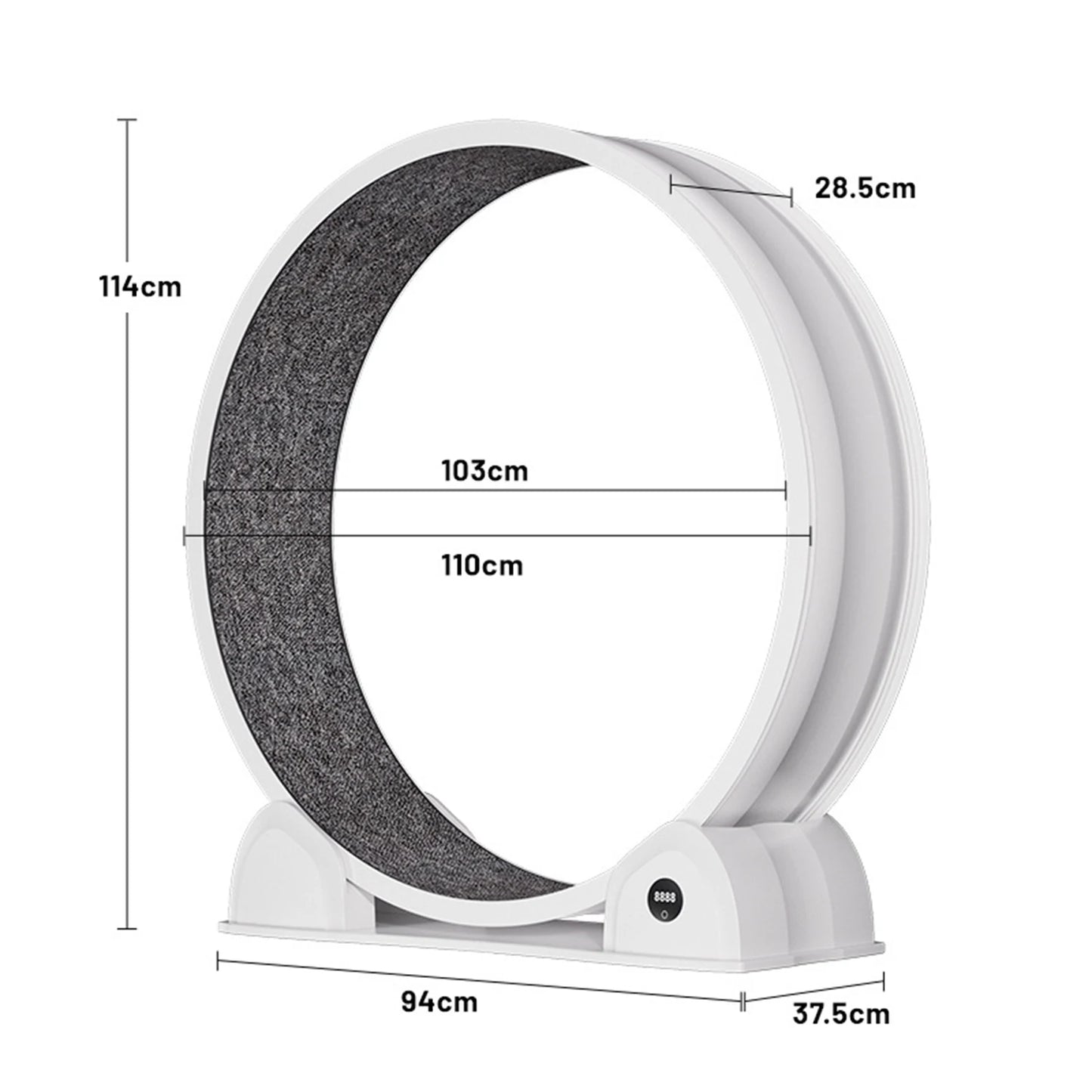 HiMISSCN Cat Exercise Wheel For Indoor Cats And Small Pets