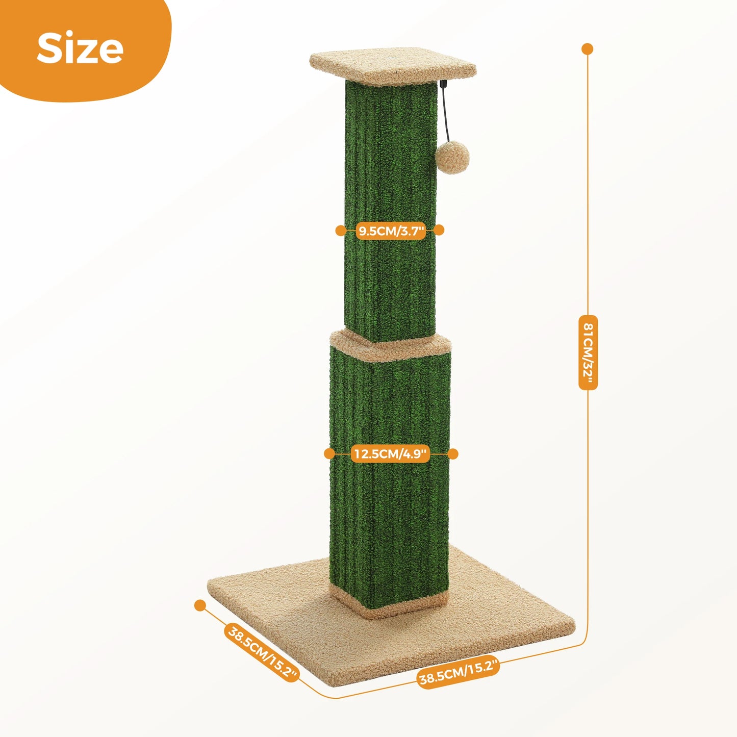 PAWZ Road Cat Scratching Post Indoor Ultimate Scratch Toy