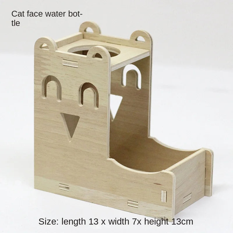 NONECN Hamster Wooden Toys and Accessories Kit