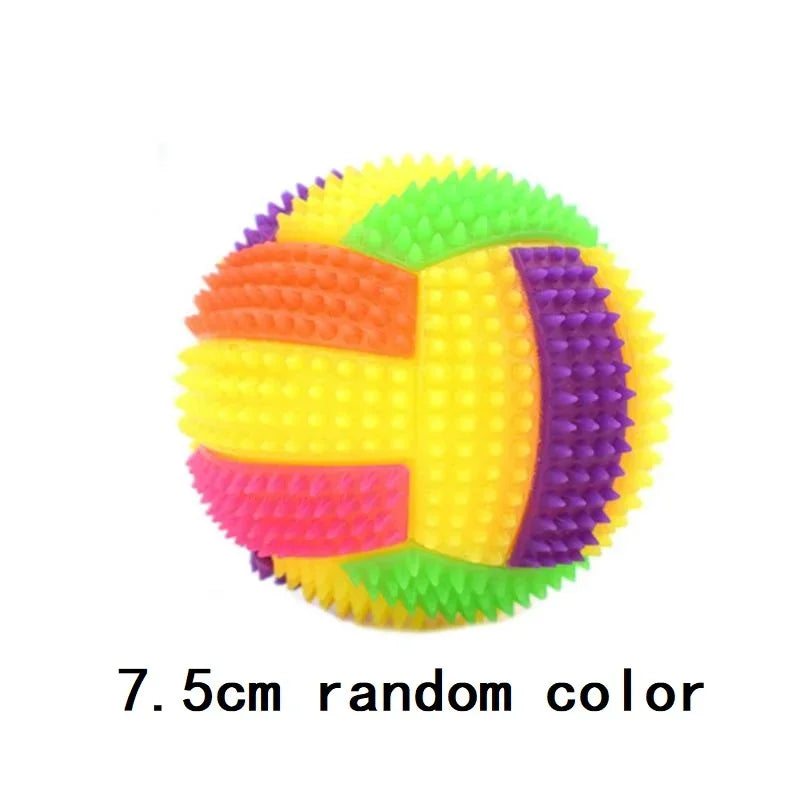 Glowing LED Ball Dog Toy for Puppies Chew and Play