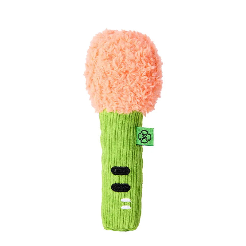 Self Play Cat Toy Crinkle Paper Squeaky Teaser Wand