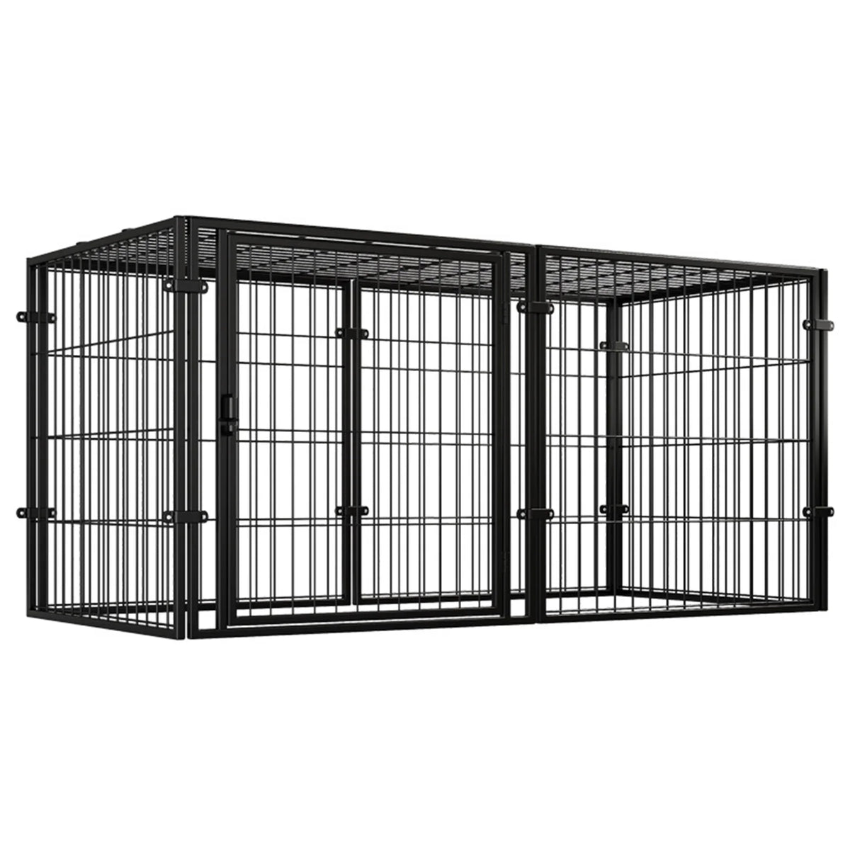 Professional Heavy Duty Wire Dog Crate Kennel With Door