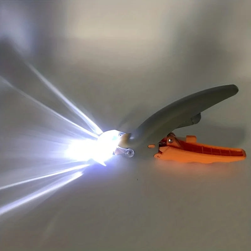 LED Pet Nail Clipper With Light For Cats And Dogs Safe