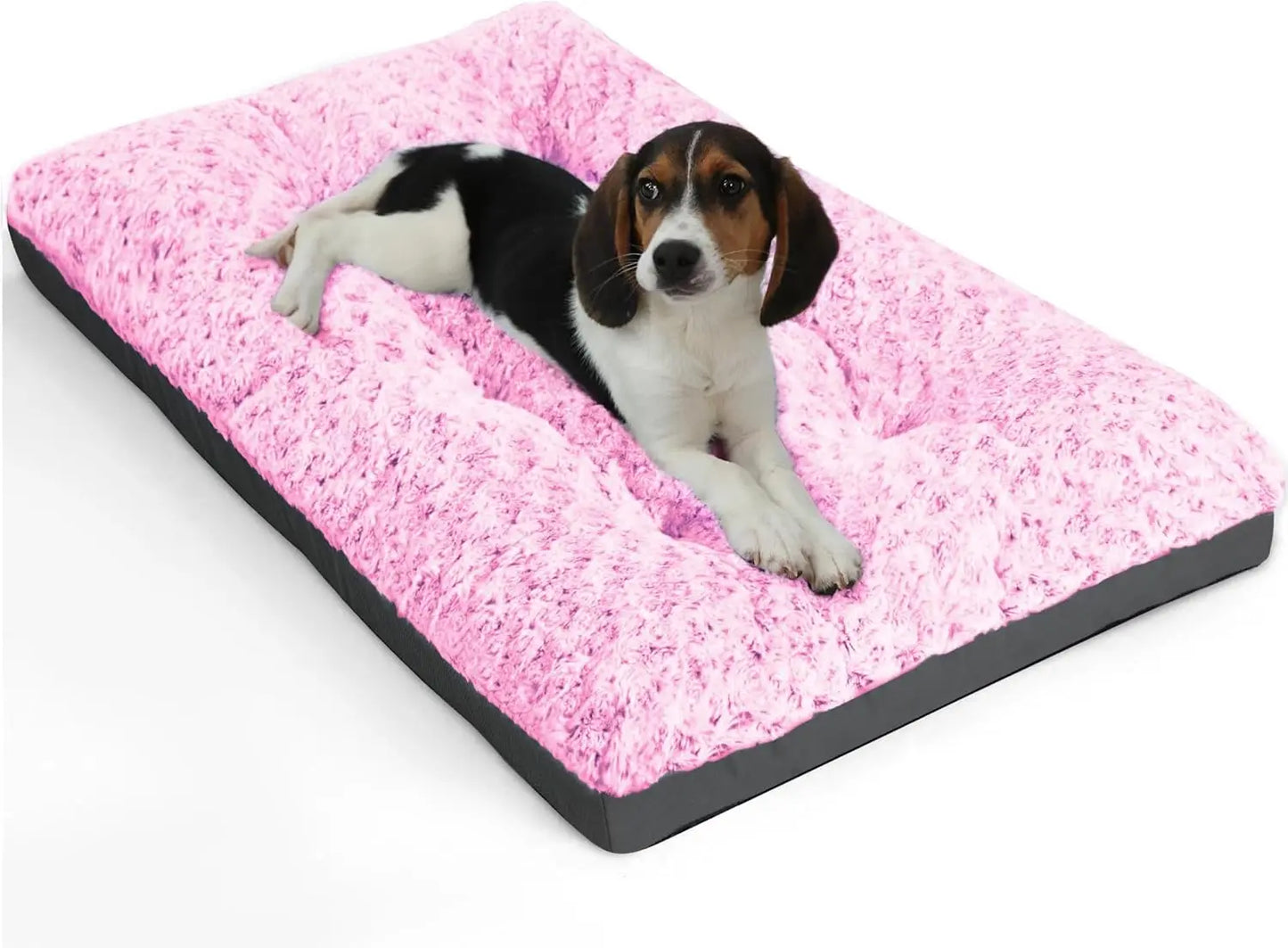 Washable Dog Crate Mat Anti Slip Waterproof Deluxe Bed For Dogs