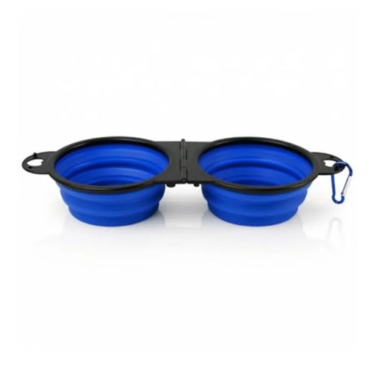 Adjustable Foldable Travel Pet Bowl For Dogs And Cats