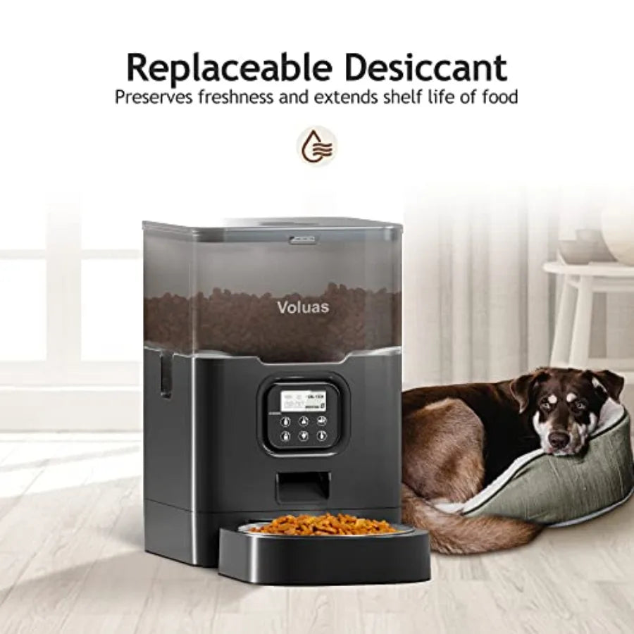 Automatic Cat Feeder With Timer And Portion Control