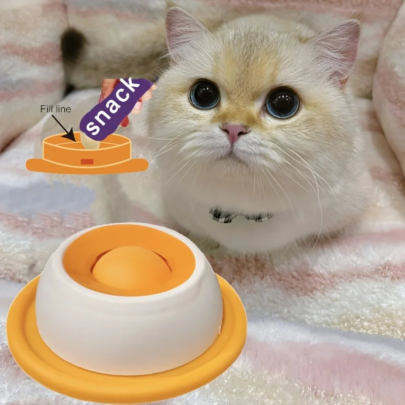 Pet Lick Mat Yogurt Licking Plate Slow Feeder Interactive
